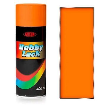 Аэрозольная краска флюорисцентная MIXON HOBBY LACK 400ml оранжевая 911 M911 фото