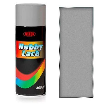 Аэрозольная краска металлик MIXON HOBBY LACK 400ml серебристая 1001 M1001 фото