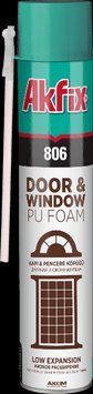 Полиуретановая монтажная пена с низким расширением 806 Door & Wındow, 850 гр А806 фото