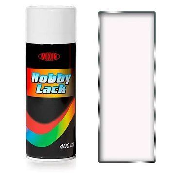 Аэрозольная краска MIXON HOBBY LACK 400ml белая матовая 70 M70 фото