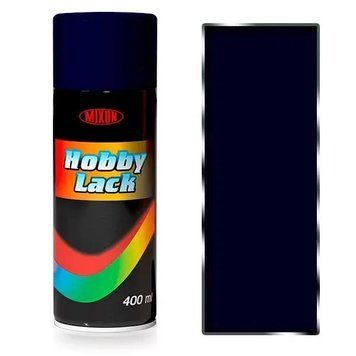 Аэрозольная краска MIXON HOBBY LACK 400ml темно-синяя 835 M835 фото
